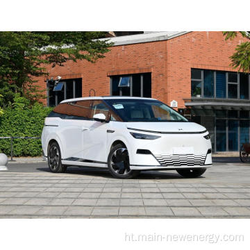 4WD liksye nouvo machin mak elektrik machin mpv xpeng x9 6-chèz gwo espas ev machin